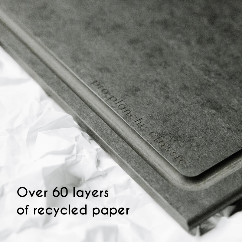 over 60 layers of paper